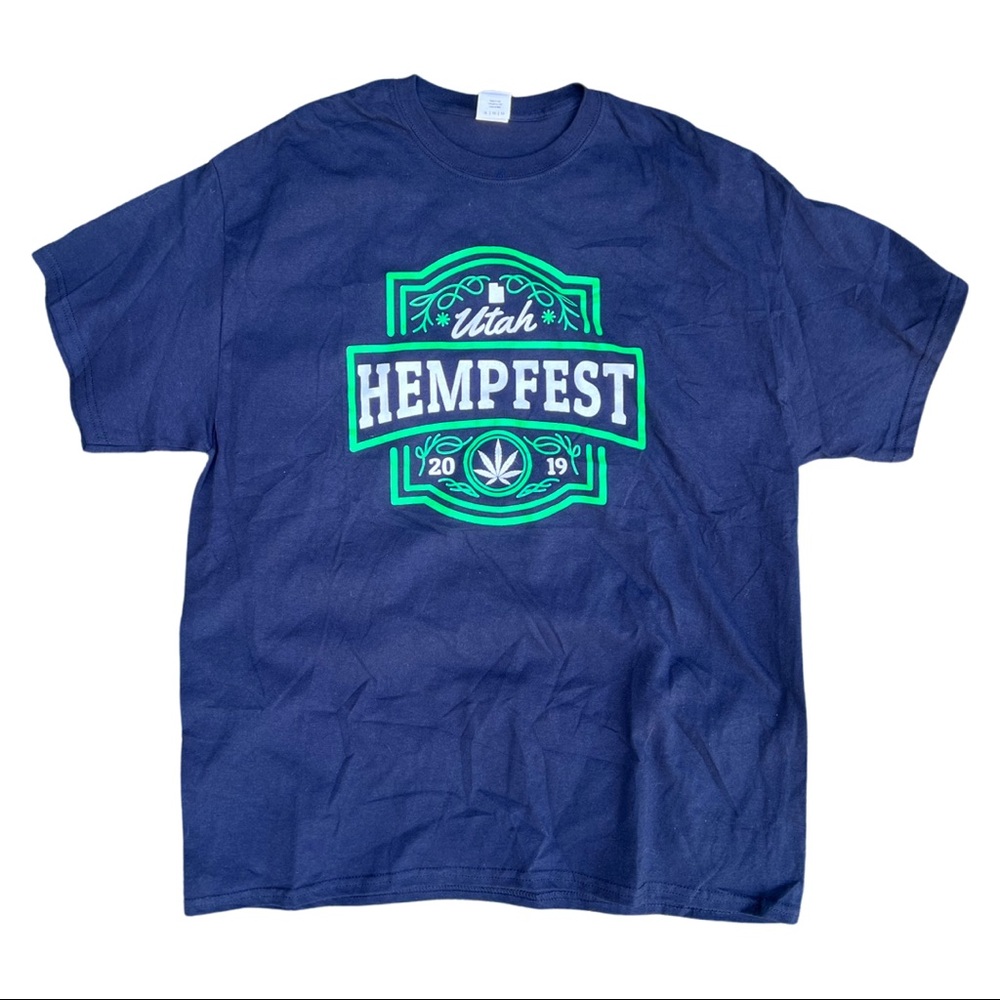 Utah Hempfest 2019 tee shirt. Brand new.